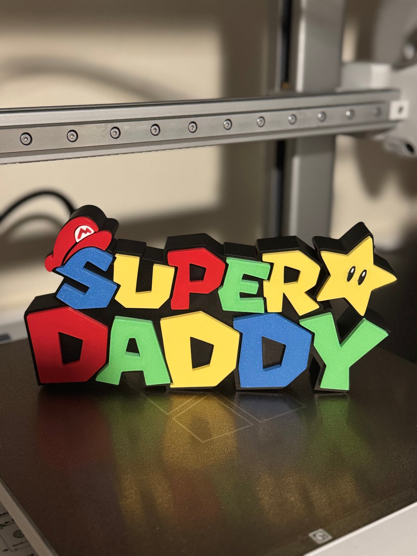 SUPER DADDY - Letrero 3D Edición Especial