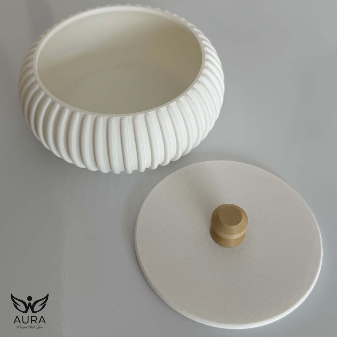 Joyero minimalista con tapa - modelo agrandado