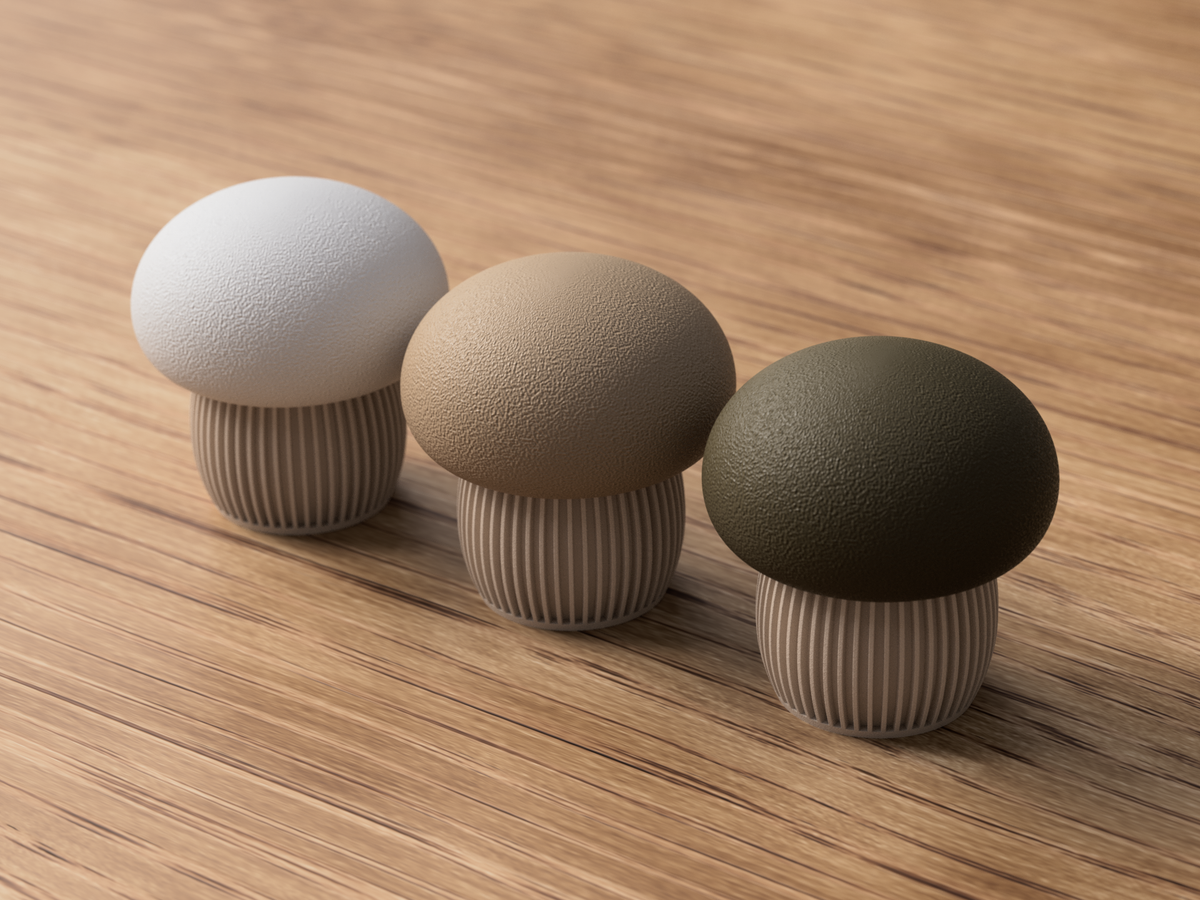 Set de 3 Hongos Japandi Decorativos | Aura By W