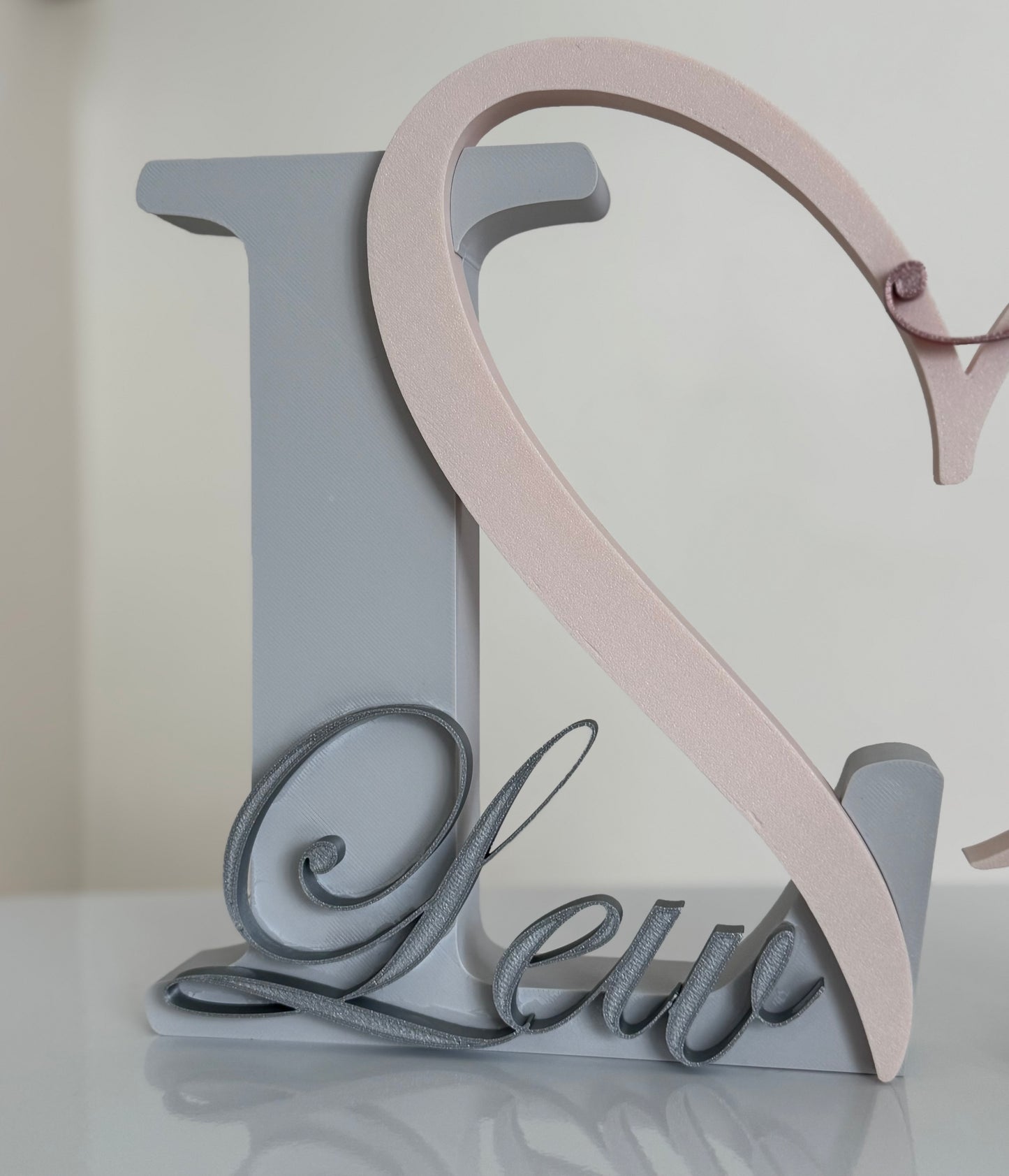 Iniciales Personalizadas para Parejas • Decoración y Regalo Especial
