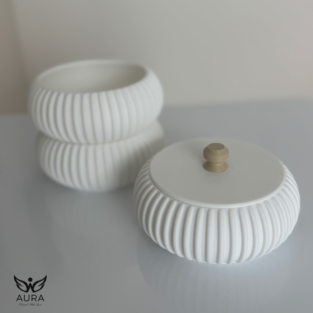 Joyero minimalista de tres piezas