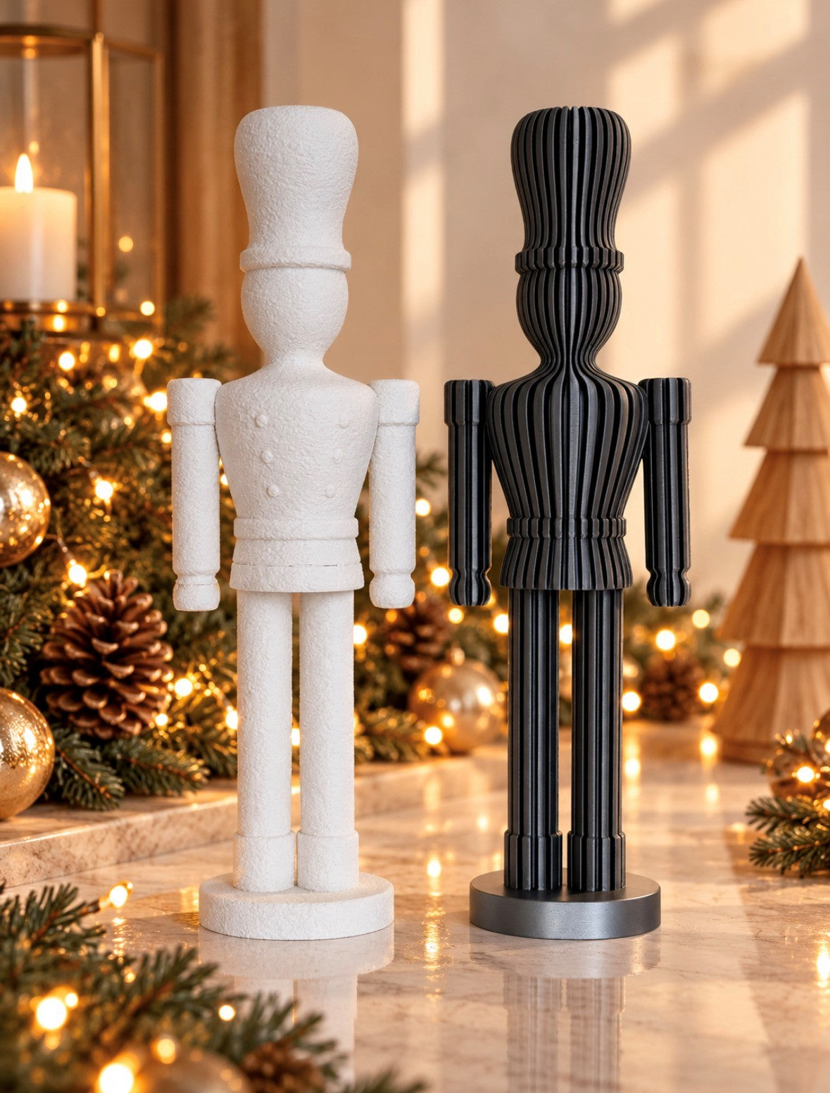 Set de Cascanueces Navideños | Decoración Moderna
