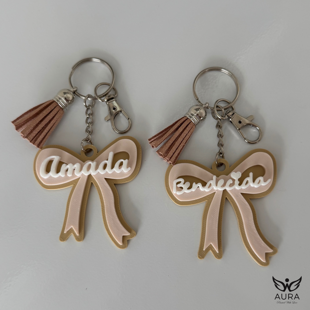 Llaveros - Amada & Bendecida