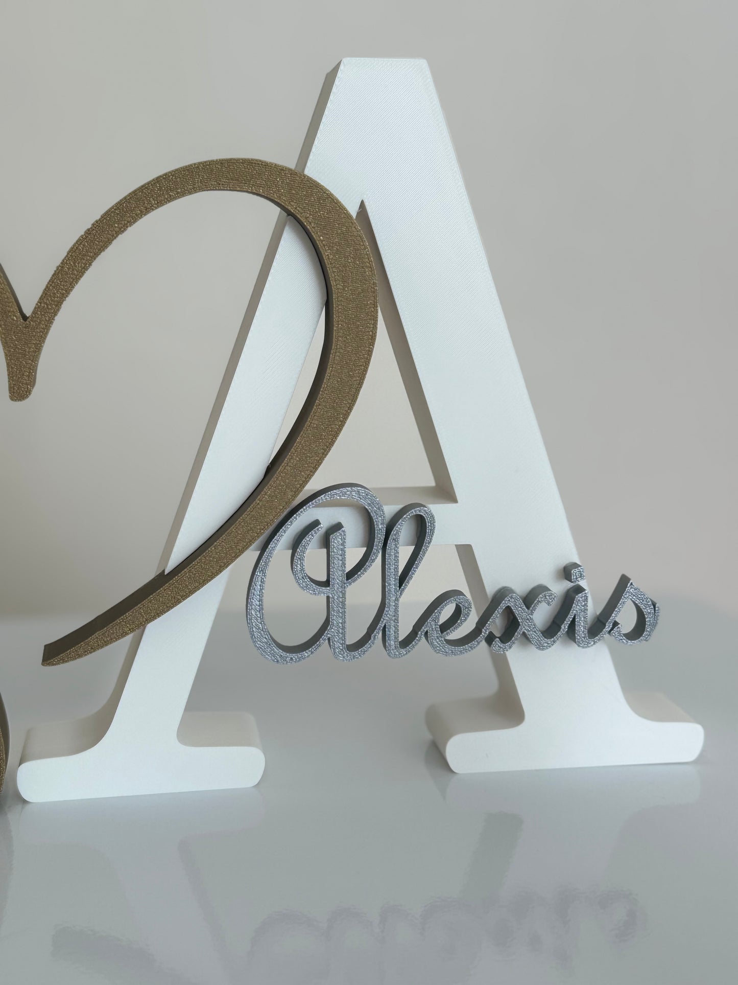 Iniciales Personalizadas para Parejas • Decoración y Regalo Especial