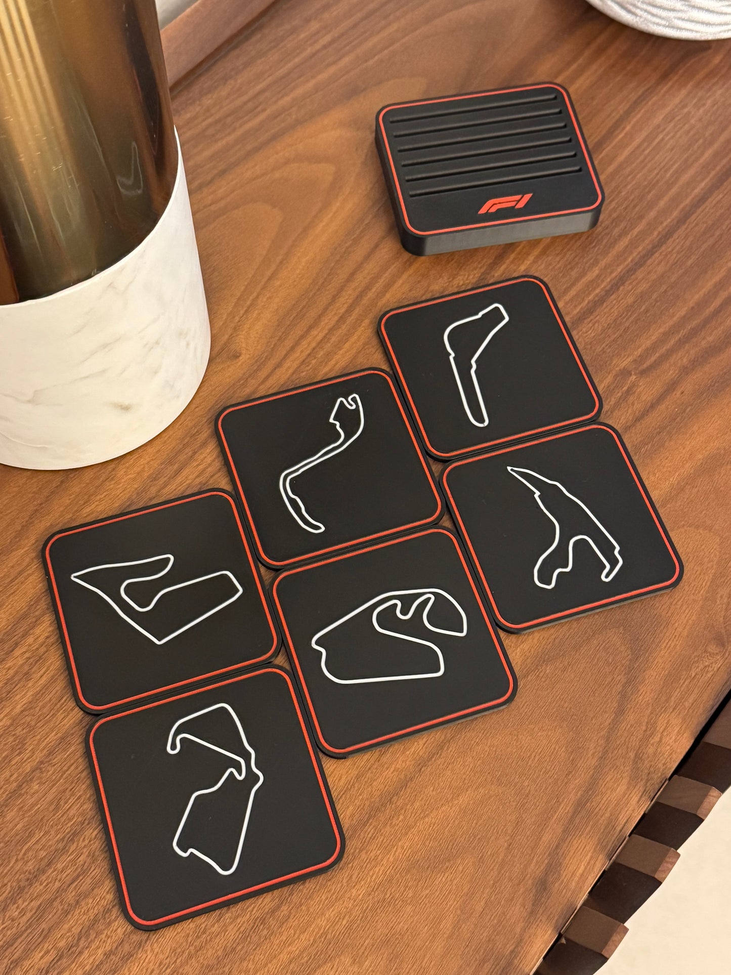 Coasters Fórmula 1 - Set de 6 Piezas Coleccionables