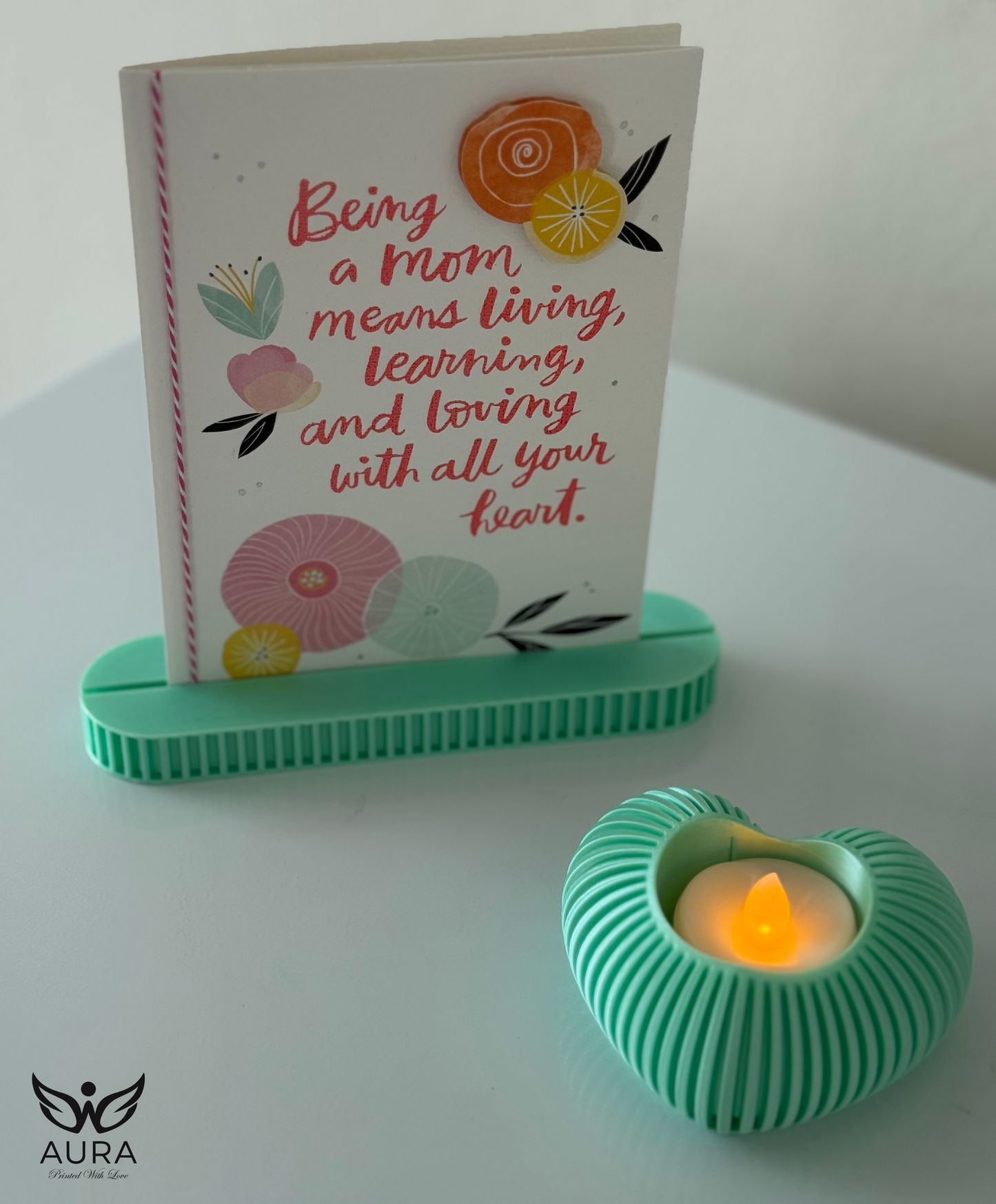 Photo/Card Holder · Luz para sus memories