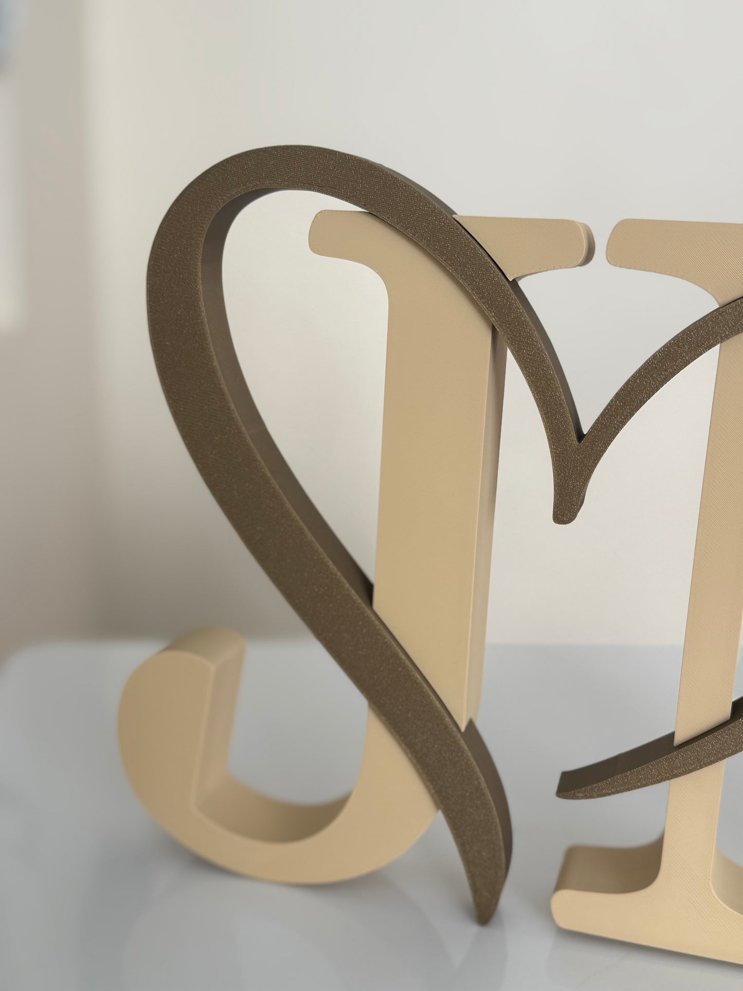 Iniciales Personalizadas para Parejas • Decoración y Regalo Especial