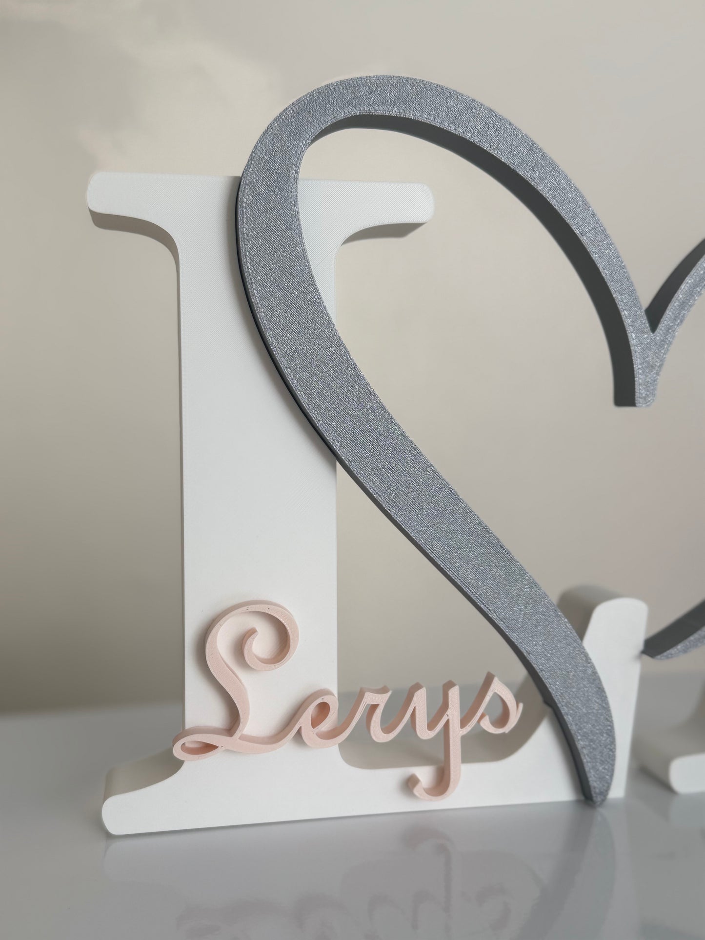 Iniciales Personalizadas para Parejas • Decoración y Regalo Especial