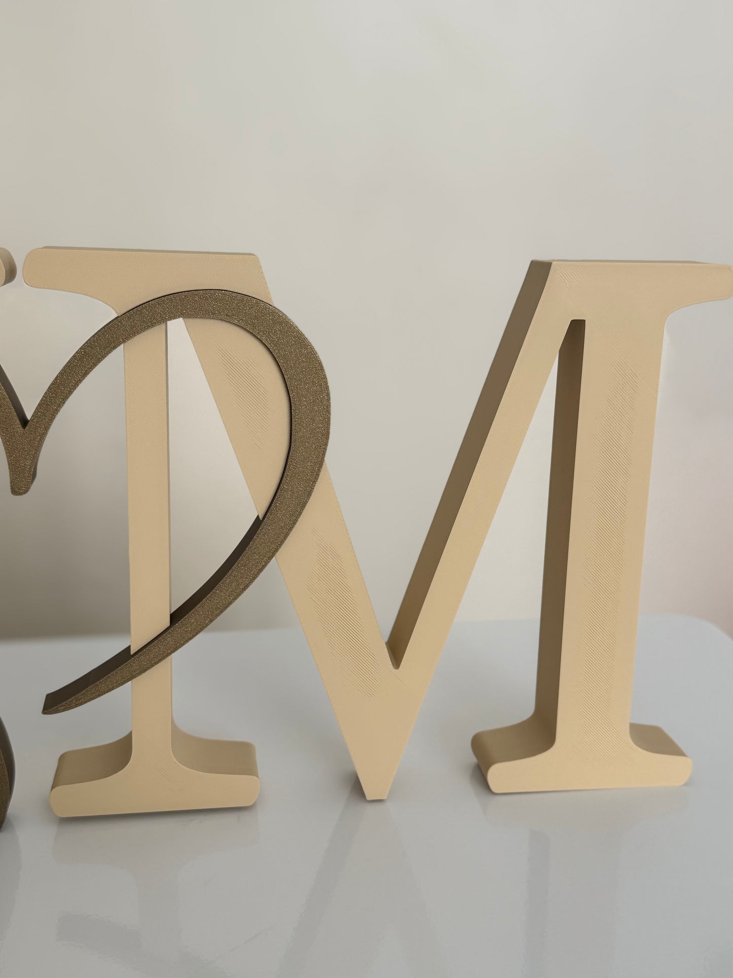 Iniciales Personalizadas para Parejas • Decoración y Regalo Especial