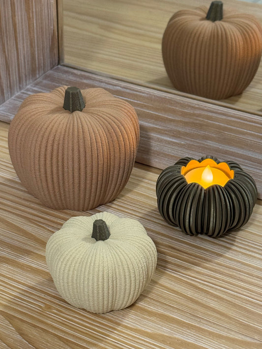 Set de 2 Calabazas Decorativas de Otoño | Aura By W