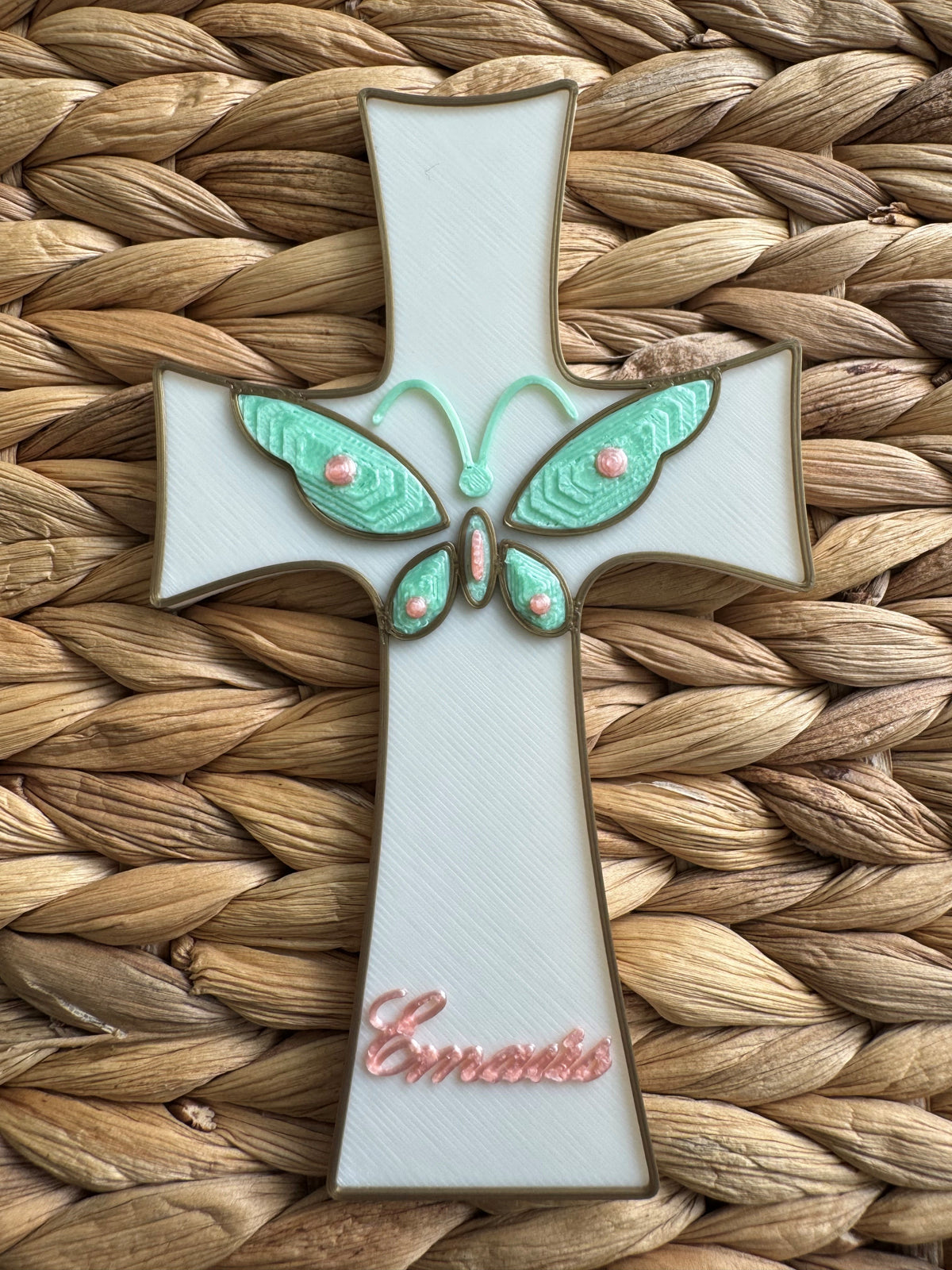 Cruz de Emaús | Cruz Devocional Decorativa
