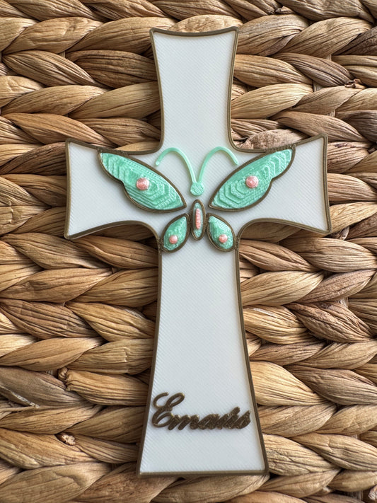 Cruz de Emaús | Cruz Devocional Decorativa