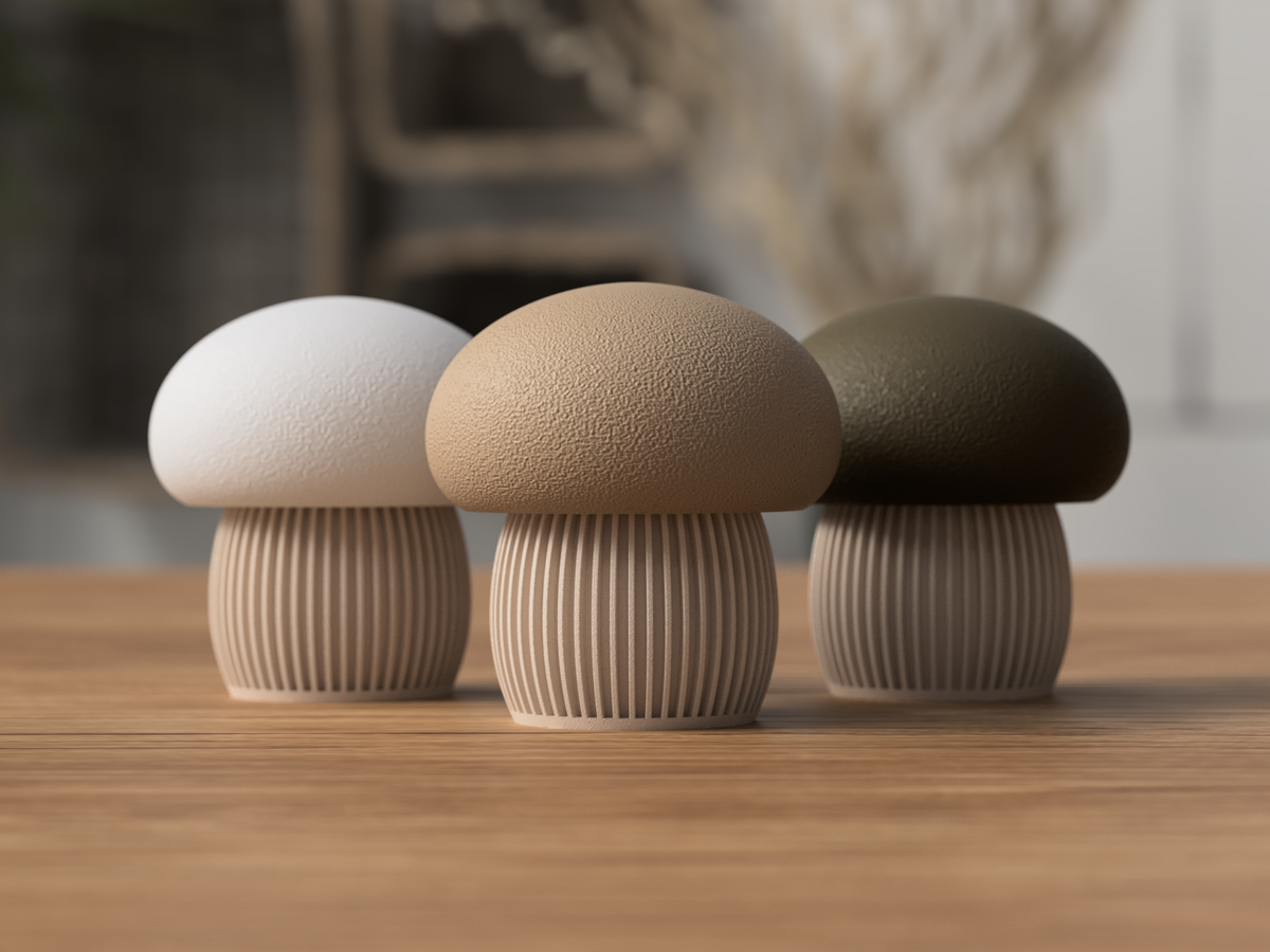 Set de 3 Hongos Japandi Decorativos | Aura By W
