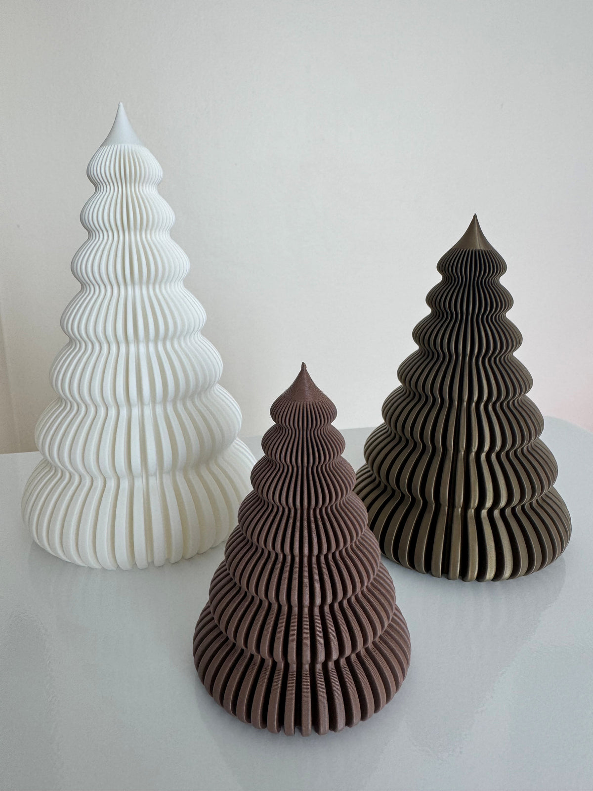 Set de 3 Arbolitos Navideños | Decoración Moderna