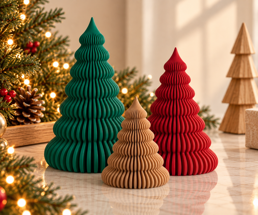 Set de 3 Arbolitos Navideños | Decoración Moderna